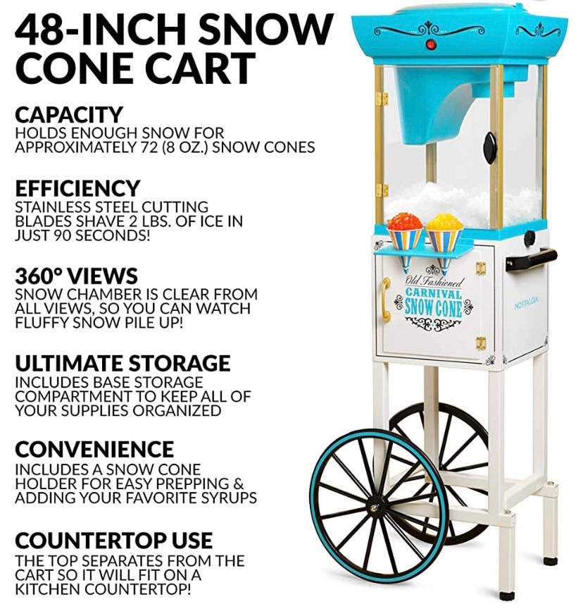 Snow cone machine
