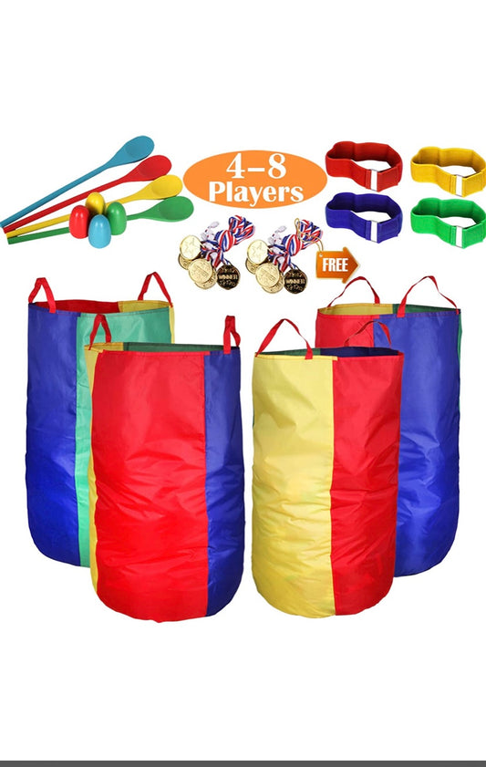 4 Pc Sack Race Bag