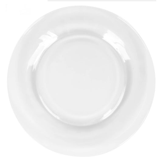 50 Clear Glass Dinner Plates